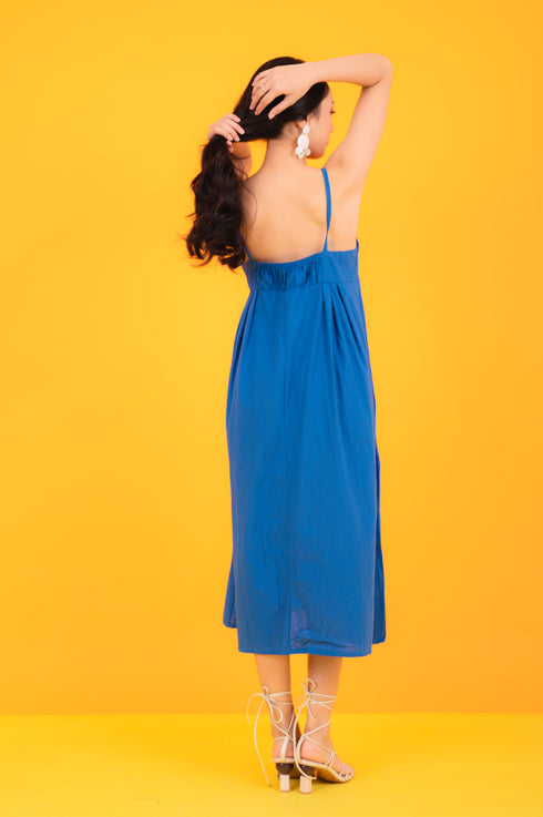 GS Summer: Reese Linen Spaghetti Dress
